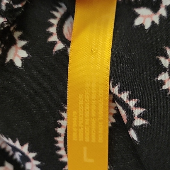 MAGIC 1990s Paisley Assymetric Handkerchief Sharkbite Spaghetti Strap Slip Dress - Picture 11 of 11